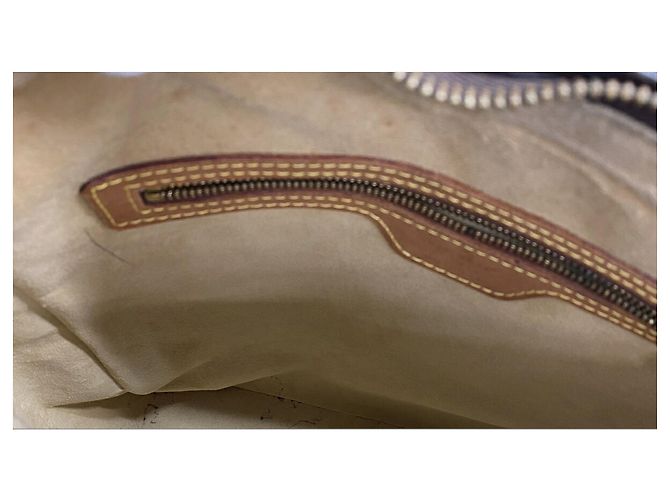 Borsa a tracolla Louis Vuitton Monogram Looping GM Marrone - vista 4