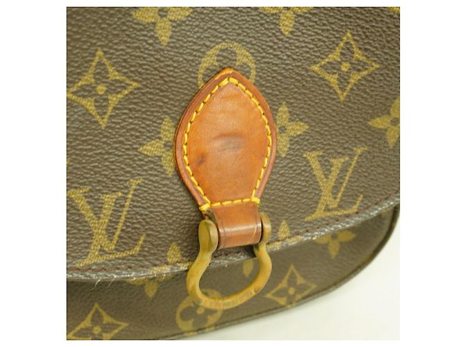 Borsa a tracolla Louis Vuitton Monogram Mini Saint Cloud Marrone - vista 10
