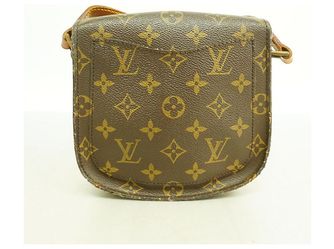 Borsa a tracolla Louis Vuitton Monogram Mini Saint Cloud Marrone - vista 13