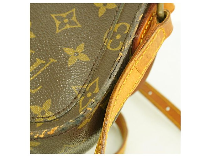 Borsa a tracolla Louis Vuitton Monogram Mini Saint Cloud Marrone - vista 6