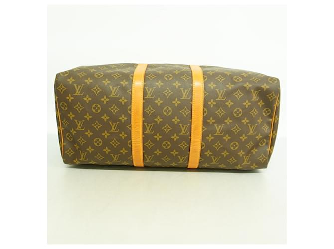 Louis Vuitton Boston Monogram Keepall 50 Marrone - vista 3