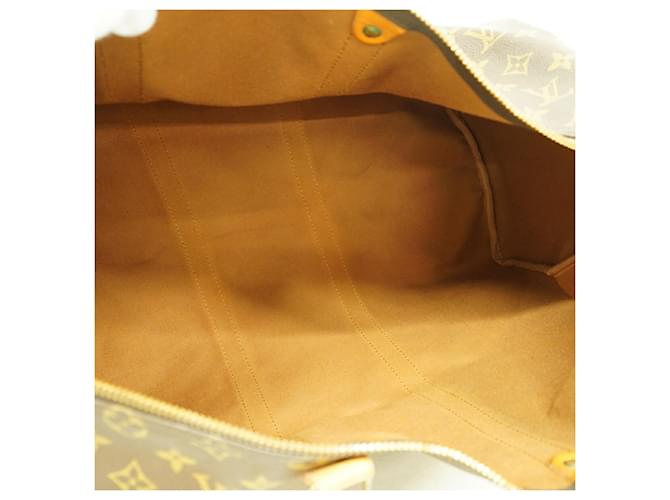 Louis Vuitton Boston Monogram Keepall 50 Marrone - vista 4