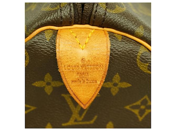 Louis Vuitton Boston Monogram Keepall 50 Marrone - vista 5