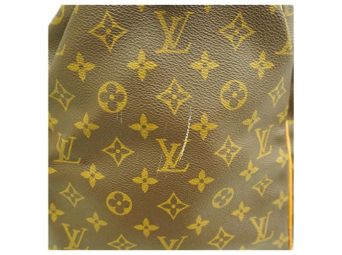 Louis Vuitton Boston Monogram Keepall 50 Marrone - vista 7