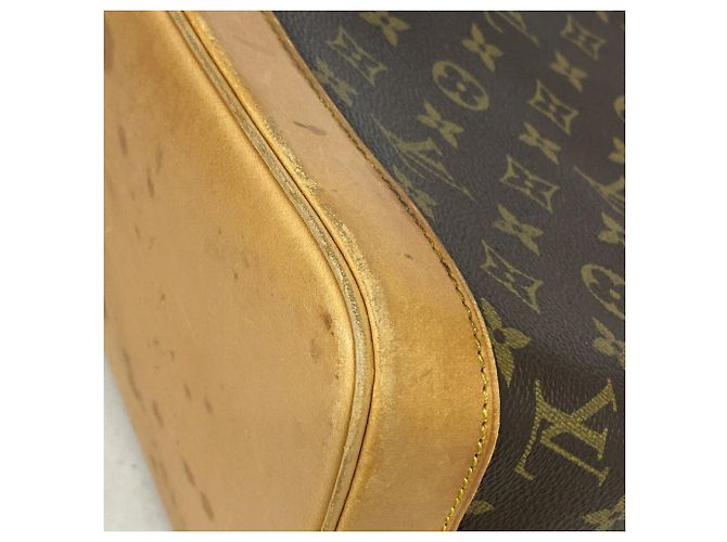 Borsa Louis Vuitton Monogram Alma M51130 Marrone - vista 10