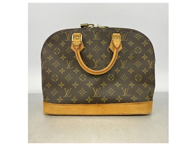 Borsa Louis Vuitton Monogram Alma M51130 Marrone - vista 11