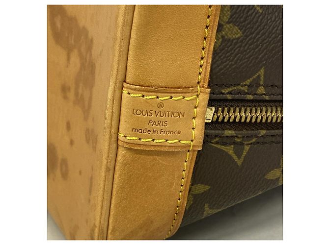 Borsa Louis Vuitton Monogram Alma M51130 Marrone - vista 5