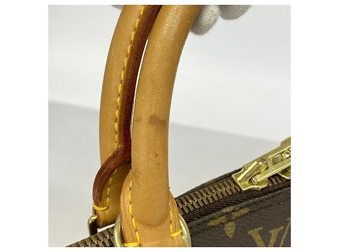 Borsa Louis Vuitton Monogram Alma M51130 Marrone - vista 8