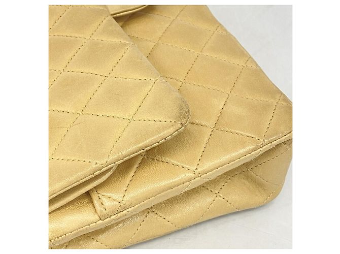 Chanel Matelassé Schultertasche Beige - Ansicht 10