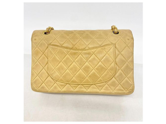 Chanel Matelassé Schultertasche Beige - Ansicht 11