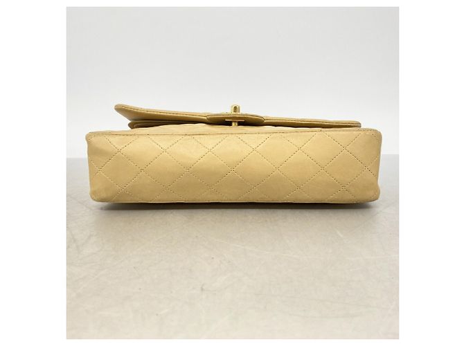 Chanel Matelassé Schultertasche Beige - Ansicht 3