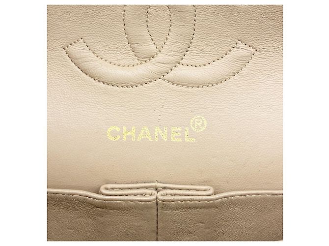 Chanel Matelassé Schultertasche Beige - Ansicht 5