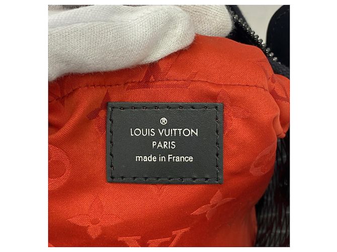 Borsa Louis Vuitton Monogram Lace Cannes Nero - vista 5