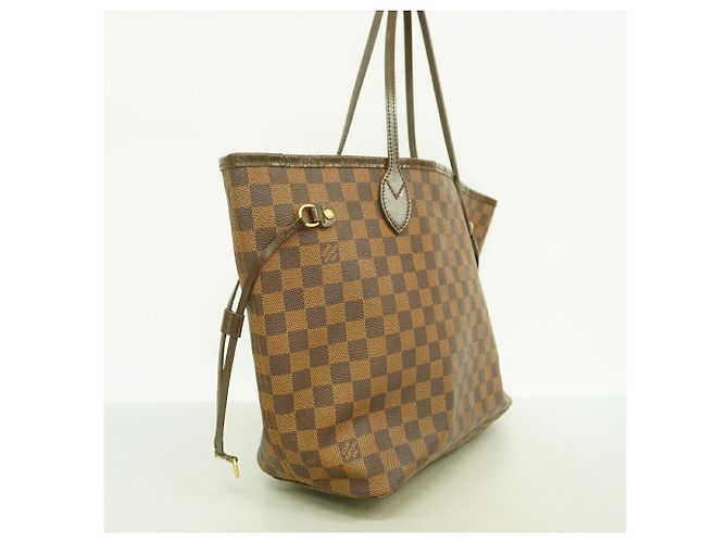 Borsa Tote Louis Vuitton Damier Neverfull MM N51105 Ebene Damier ebene - vista 2