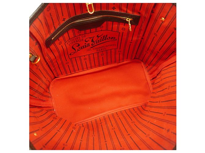 Borsa Tote Louis Vuitton Damier Neverfull MM N51105 Ebene Damier ebene - vista 4