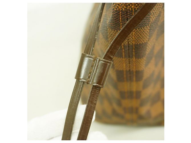 Borsa Tote Louis Vuitton Damier Neverfull MM N51105 Ebene Damier ebene - vista 7