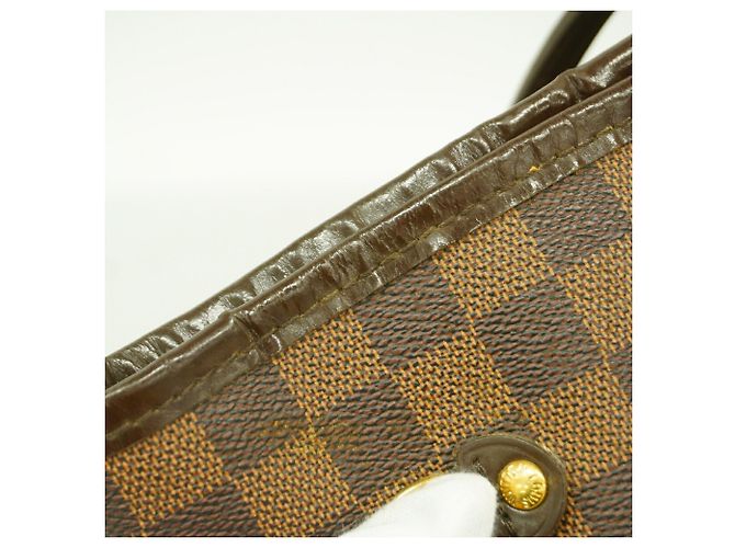 Borsa Tote Louis Vuitton Damier Neverfull MM N51105 Ebene Damier ebene - vista 9
