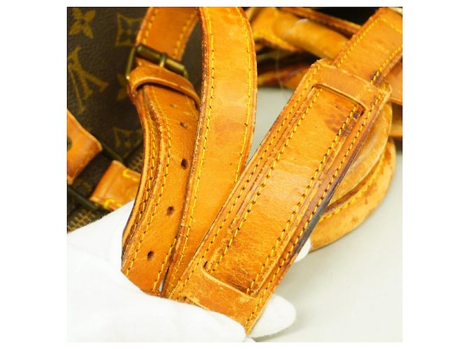 Keepall Borsa Boston Louis Vuitton Marrone - vista 10