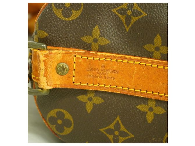 Keepall Borsa Boston Louis Vuitton Marrone - vista 5