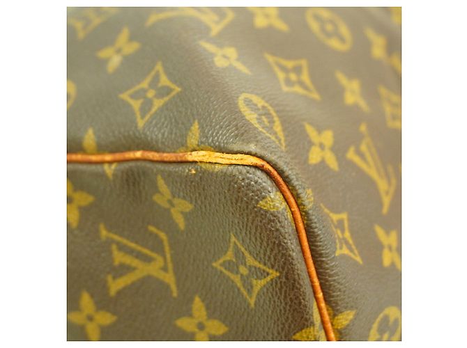 Keepall Borsa Boston Louis Vuitton Marrone - vista 6