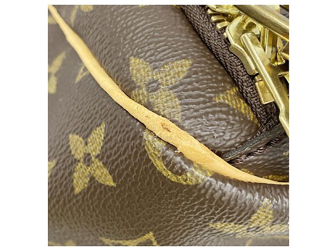 Borsa Louis Vuitton Boston Monogram Evasion Marrone - vista 7