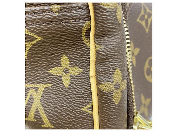 Borsa Louis Vuitton Boston Monogram Evasion Marrone - vista 8