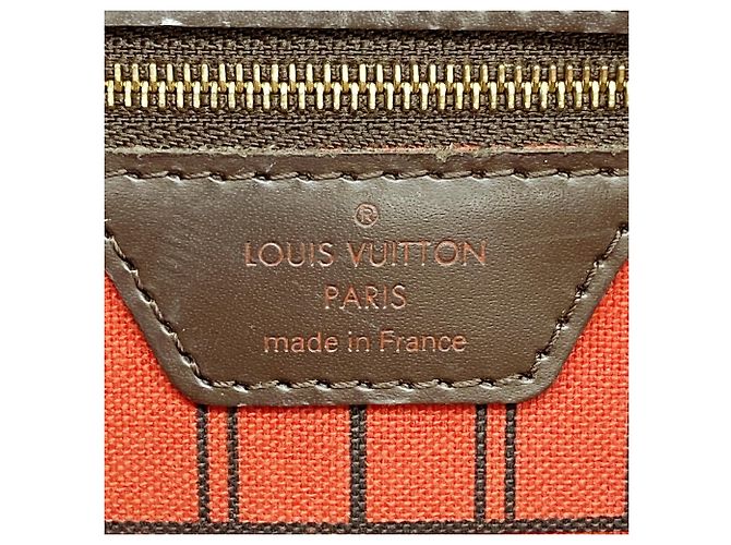 Borsa Tote Louis Vuitton Damier Neverfull PM N40600 Ebene Damier ebene - vista 5