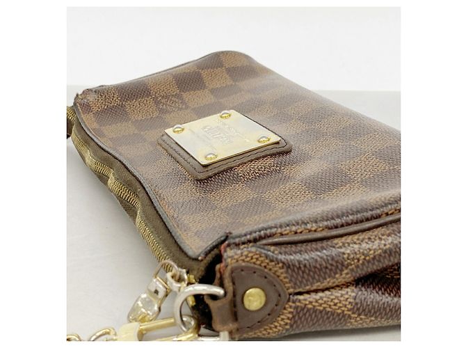 Borsa Louis Vuitton Damier Eva N55213 Ebene Damier ebene - vista 9