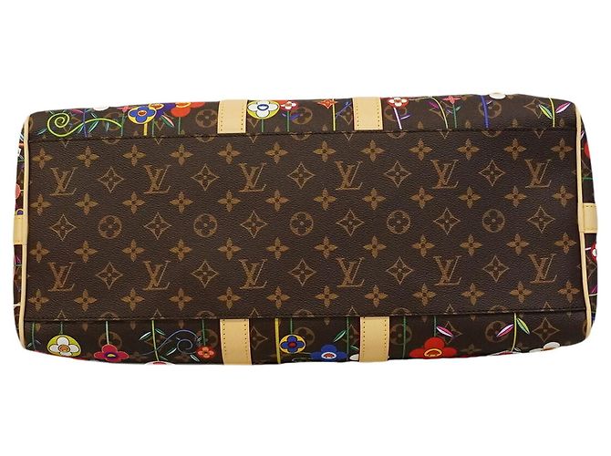 Louis Vuitton Boston Monogram Keepall Bandoulière 45 Marrone Multicolore - vista 3
