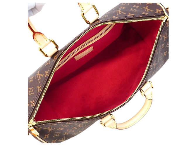 Louis Vuitton Boston Monogram Keepall Bandoulière 45 Marrone Multicolore - vista 4