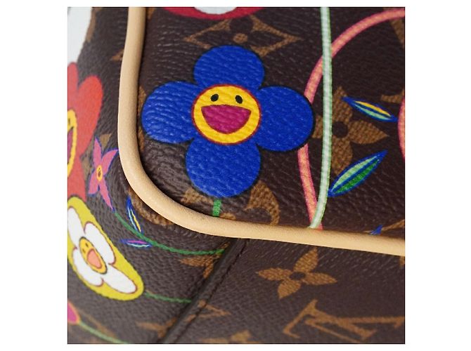 Louis Vuitton Boston Monogram Keepall Bandoulière 45 Marrone Multicolore - vista 6