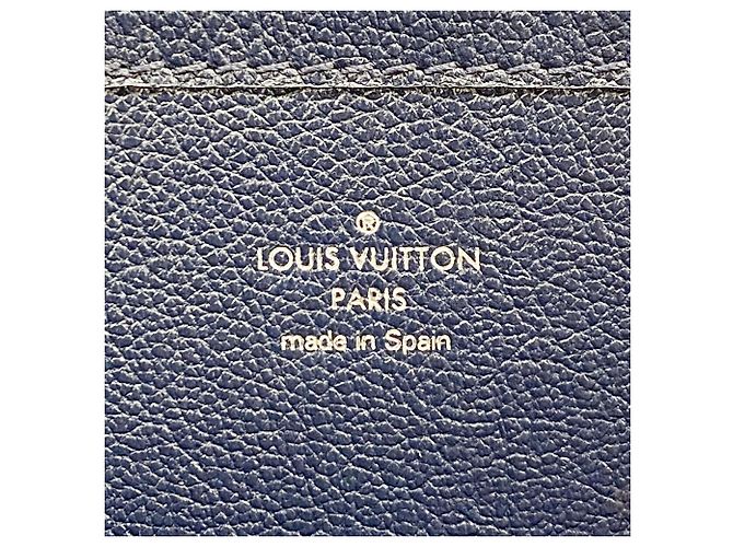 Borsa Tote Louis Vuitton da Uomo, Blu Navy - vista 5