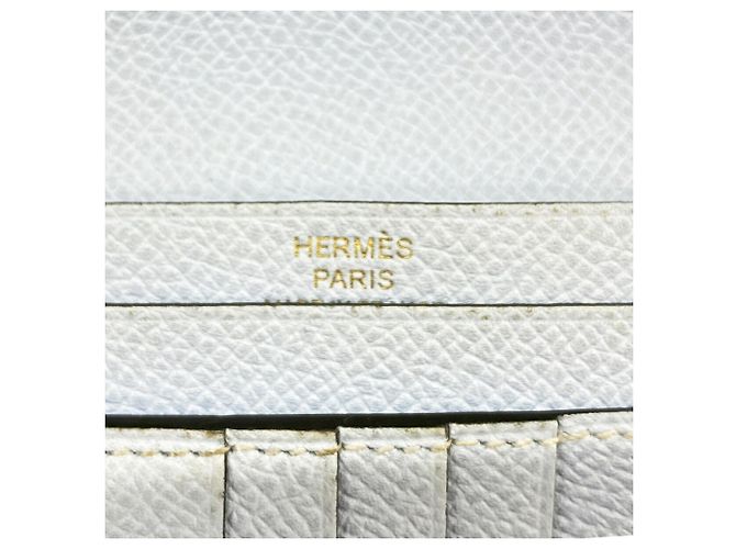 Hermès Cartera Hermes Bearn Compact Verso Verde - vista 4