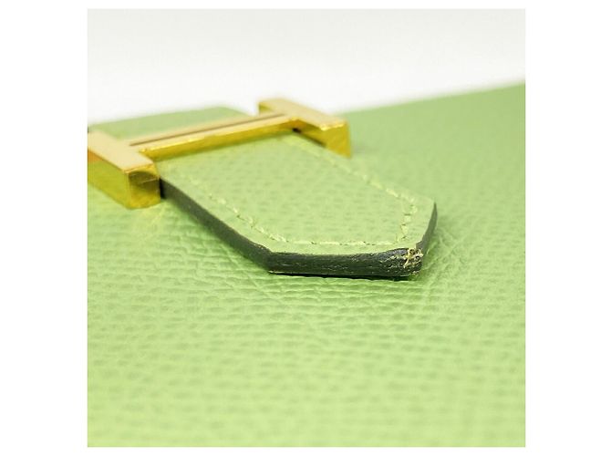 Hermès Cartera Hermes Bearn Compact Verso Verde - vista 6