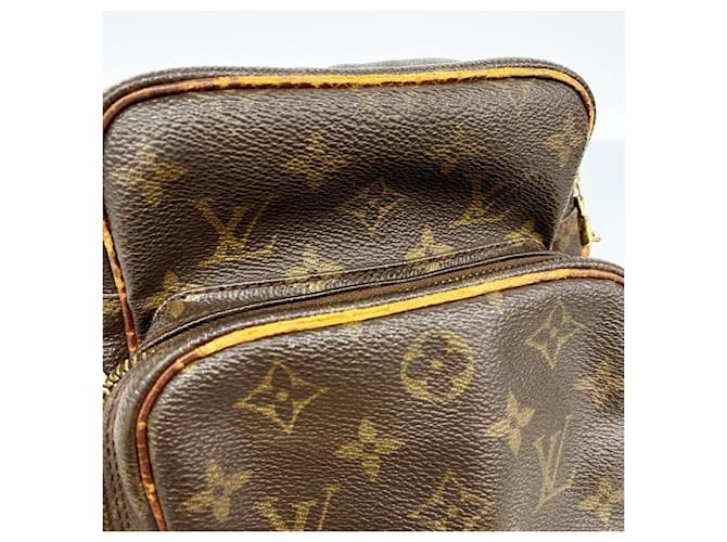 Borsa a tracolla Louis Vuitton Monogram Amazon Marrone - vista 8