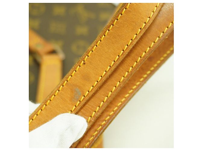 Borsa Tote Louis Vuitton Monogram Babylon Marrone - vista 10