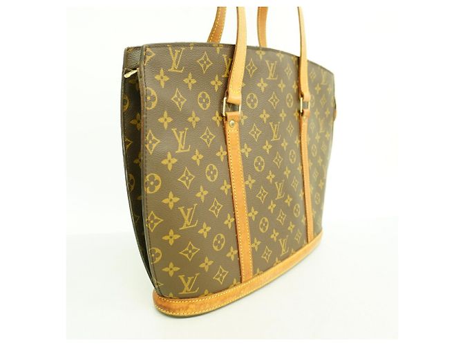 Borsa Tote Louis Vuitton Monogram Babylon Marrone - vista 2