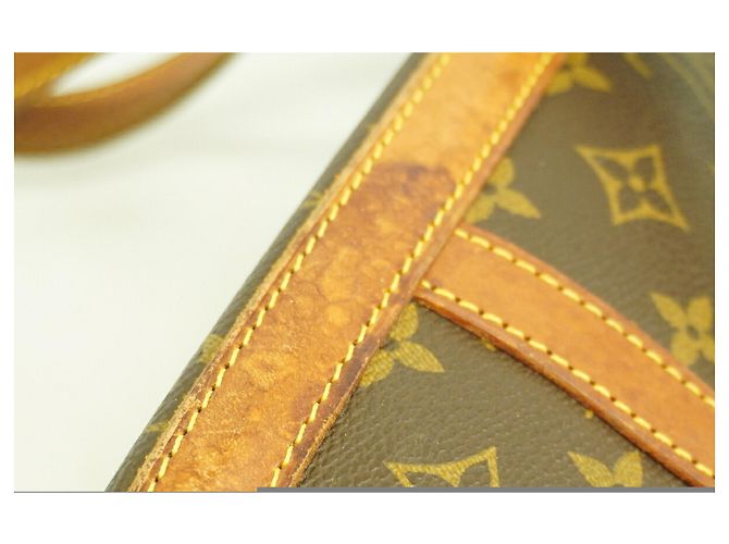 Borsa Tote Louis Vuitton Monogram Babylon Marrone - vista 6