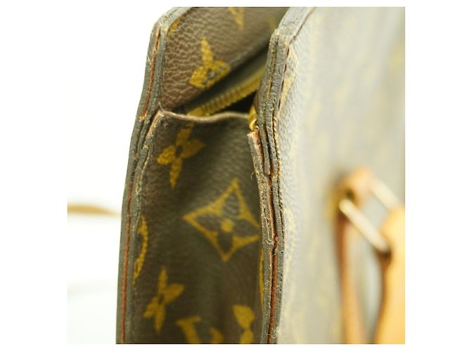 Borsa Tote Louis Vuitton Monogram Babylon Marrone - vista 7