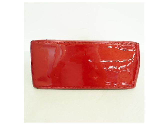 Borsa Louis Vuitton Vernis Rosewood Avenue Rosso - vista 3