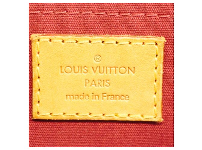 Borsa Louis Vuitton Vernis Rosewood Avenue Rosso - vista 5