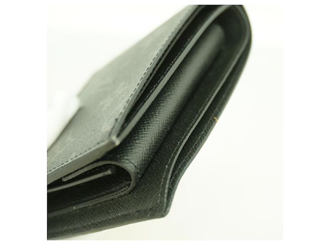 Louis Vuitton Monogram Eclipse Portefeuille Marco NM Wallet Nero - vista 6