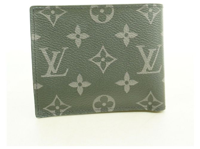 Louis Vuitton Monogram Eclipse Portefeuille Marco NM Wallet Nero - vista 8