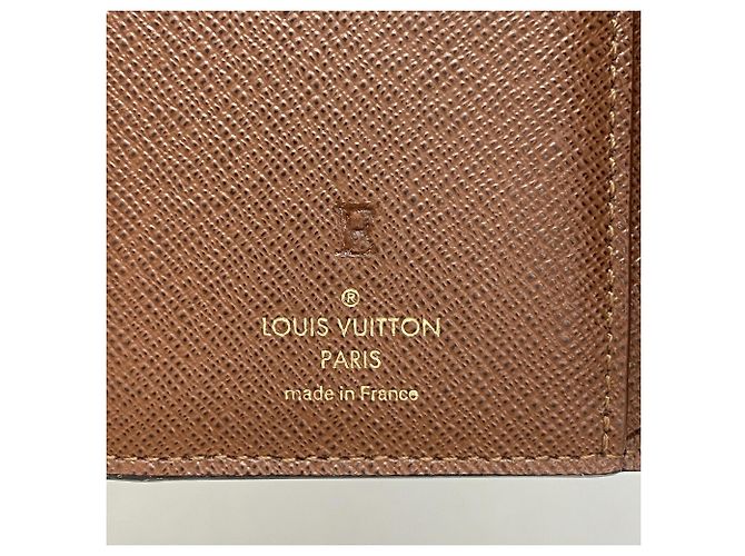 Portafoglio Louis Vuitton Tri-fold Marrone - vista 4