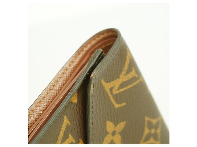 Portafoglio Louis Vuitton Tri-fold Marrone - vista 7