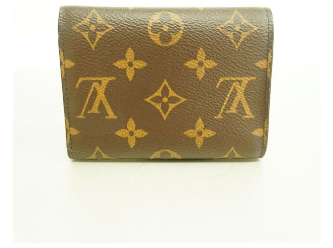 Portafoglio Louis Vuitton Tri-fold Marrone - vista 9
