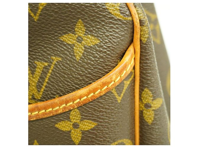 Louis Vuitton Monogram Deauville Handtasche Braun - Ansicht 6