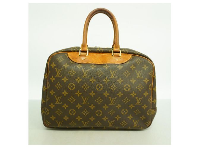 Louis Vuitton Monogram Deauville Handtasche Braun - Ansicht 9