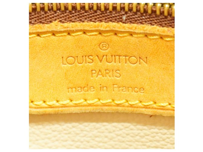 Borsa Tote Louis Vuitton Monogram Bucket PM Marrone - vista 5