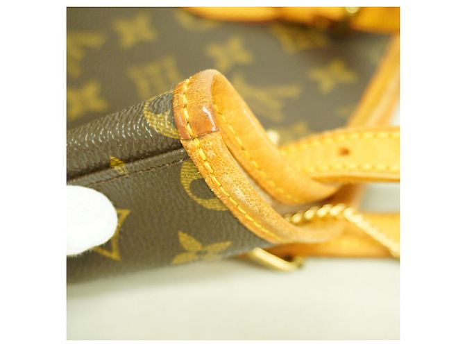 Borsa Tote Louis Vuitton Monogram Bucket PM Marrone - vista 7